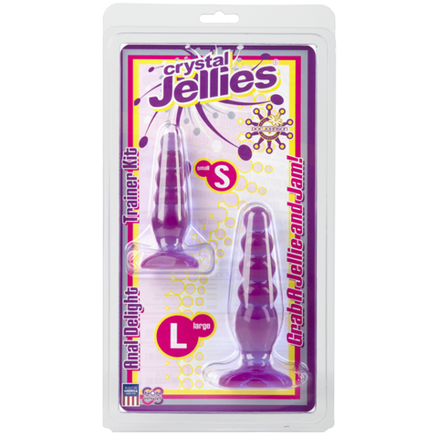 Crystal Jellies Anal Trainer, 2 Pack