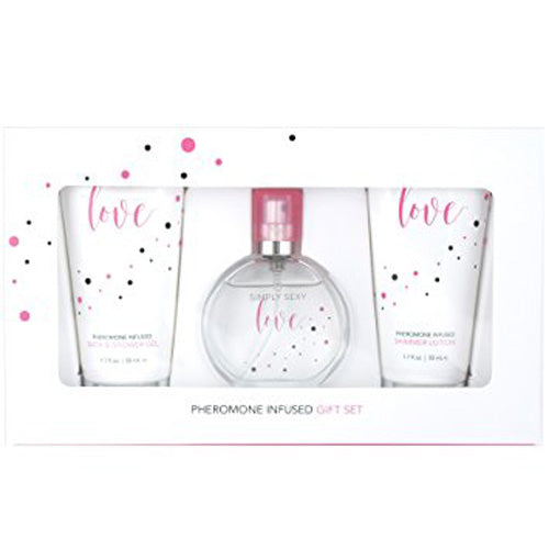 Simply Sexy Love Pheromone Infused Gift Set