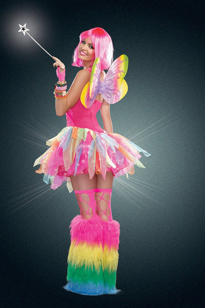 Rainbow Fairy Sexy Fantasy Fairy Costume