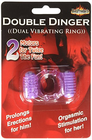 Double Dinger Vibrating Ring