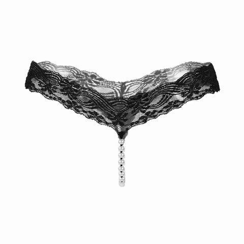 Sexy  G String Underwear Thongs Lace Lingerie BK